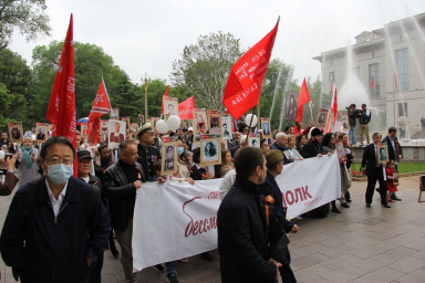 Бессмертный полк вновь пройдет в Пекине