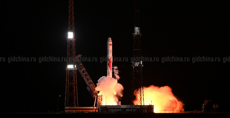 Видео Ракета-носитель Сузаку-2 Яо-3 успешно стартовал