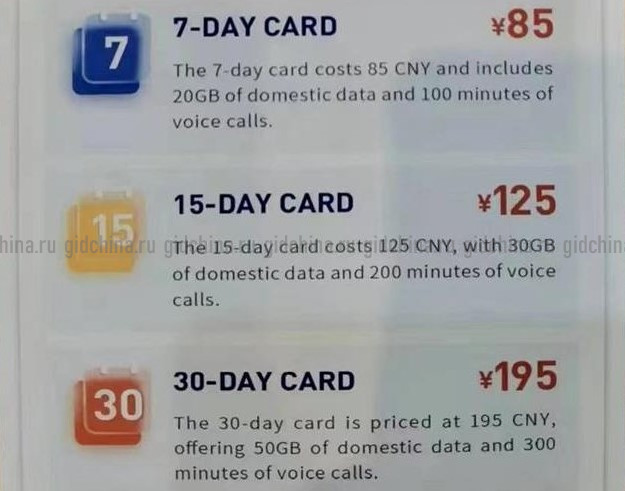 В Шанхае начинают продаваться "краткосрочные" SIM-карты для иностранцев.