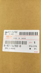 Поршневая 4JG2 Isuzu Original комплект UBS69DW 8-97176702-0